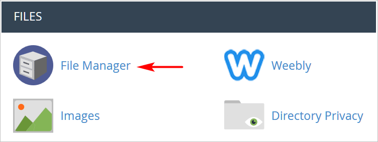 cpanel file manager