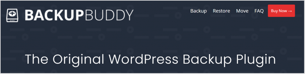 WordPress backup plugin Backup Buddy