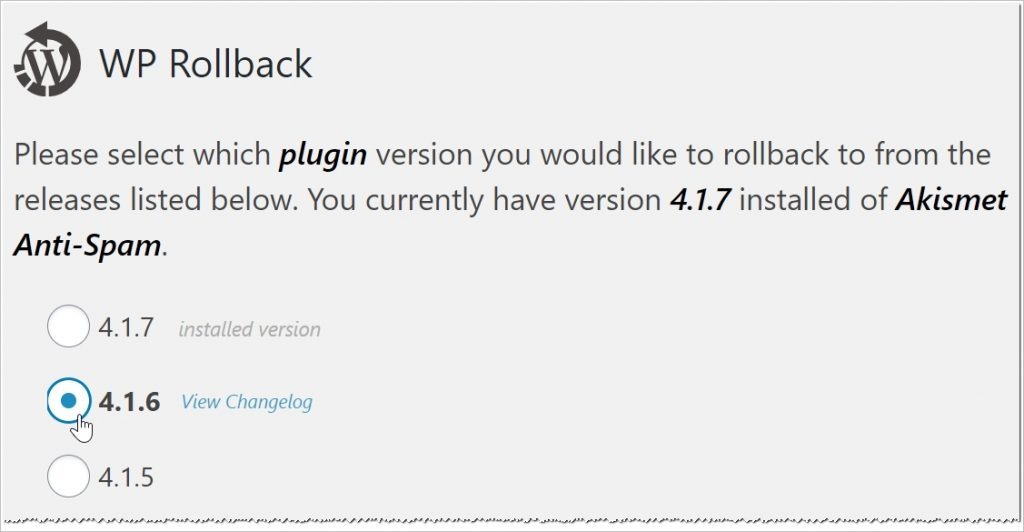 WordPress plugin version control