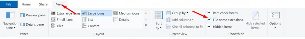 View File Extensions