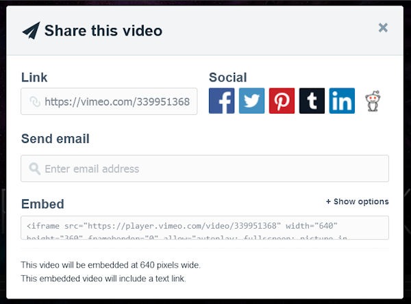 Embed Vimeo in WordPress Step 4