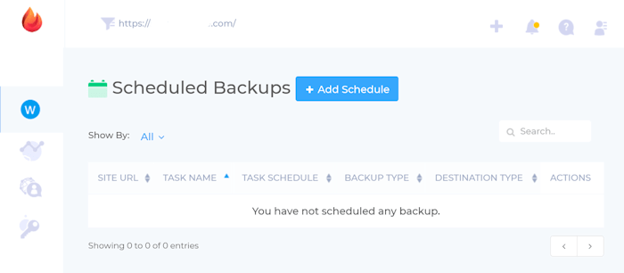 Scheduled Backups