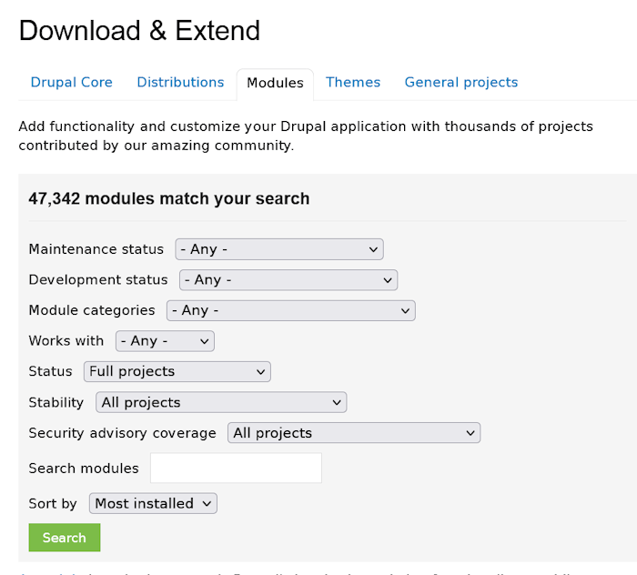 Drupal Modules