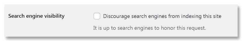 Search Engine Visibility
