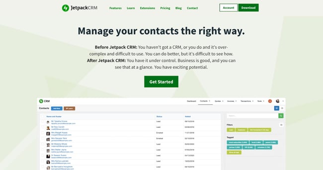 Jetpack CRM